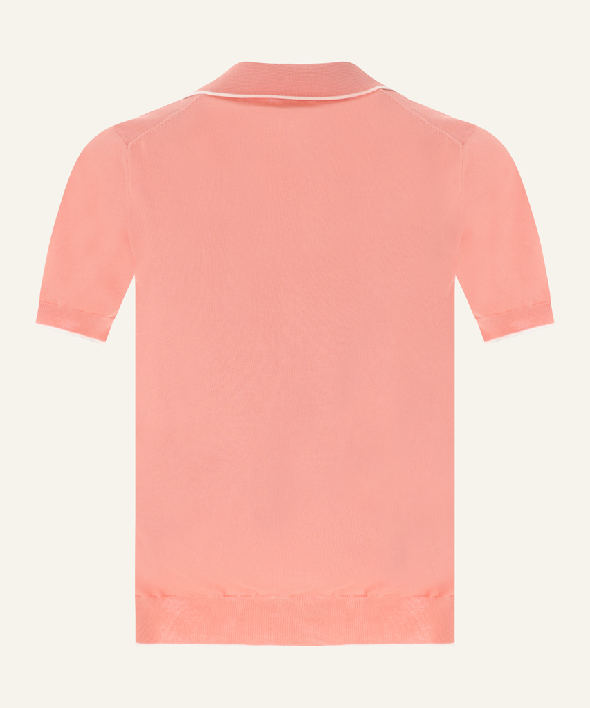 BUTTONLESS POLO TRIM - SAUMON_2.webp