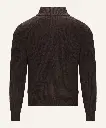 ALPINE RIBBED ZIPPER VEST - 200 BROWN_2.webp