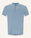 POLO 3 BUTTONS SS-K4163-270-014 BLUE
