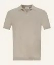 POLO NO BUTTONS SS-K4167-274-048 SAND
