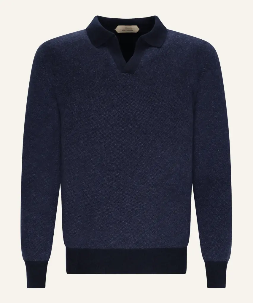 JAQUARD POLO-410 NAVY