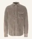 AD89 CORD SHIRT-ASH GREY