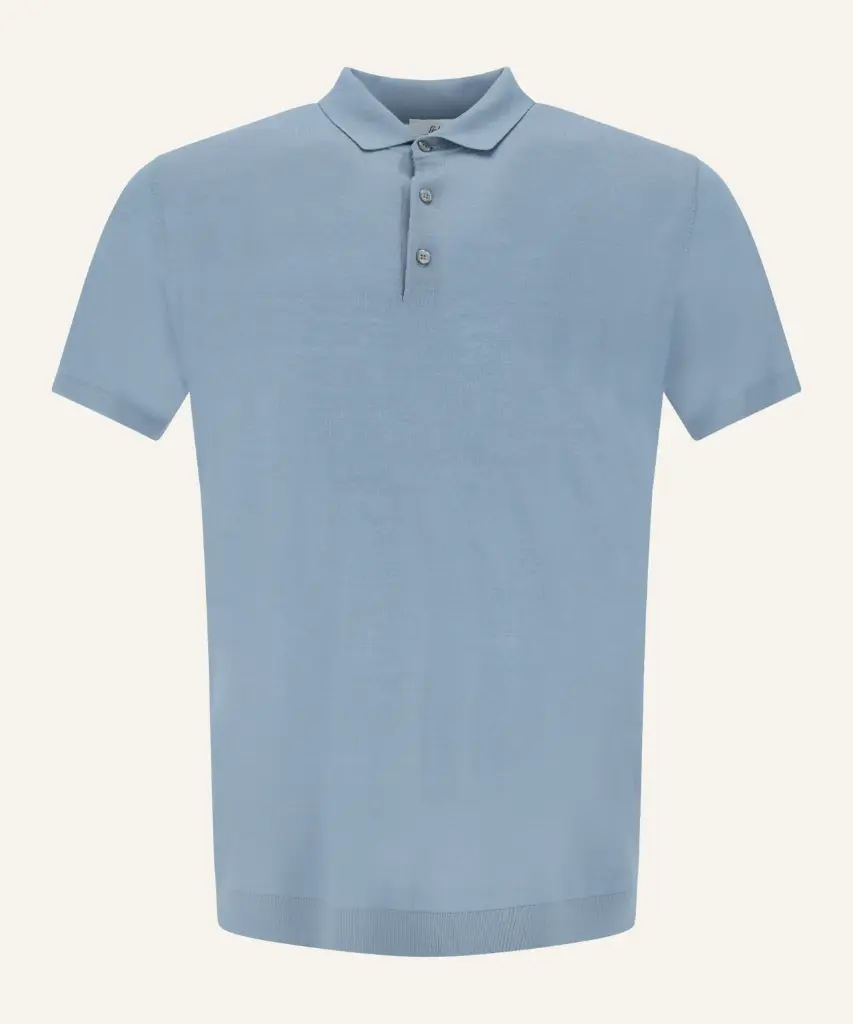 POLO 3 BUTTONS SS-K4163-270-014 BLUE 