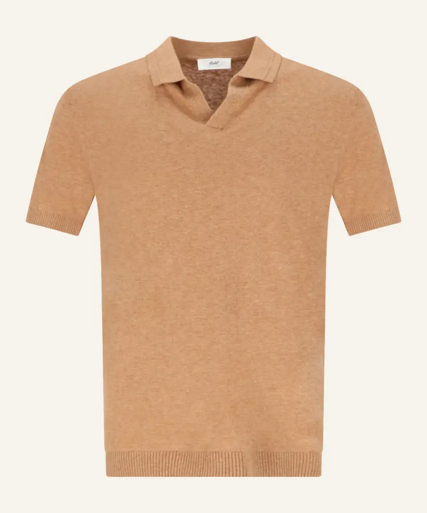 POLO NO BUTTONS SS-K4167-274-092 ORANGE 
