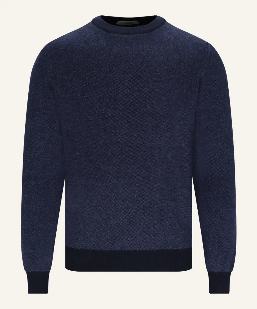 JAQUARD CREW-410 NAVY