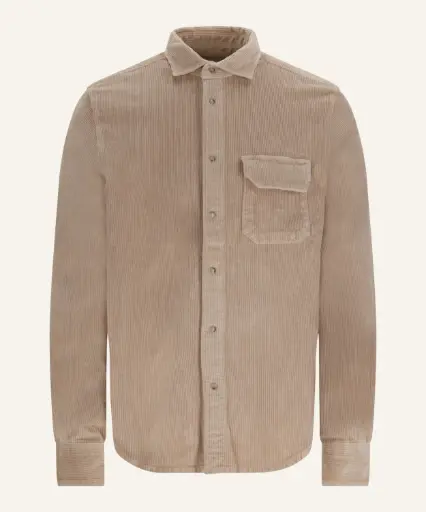 AD89 CORD SHIRT-BEIGE