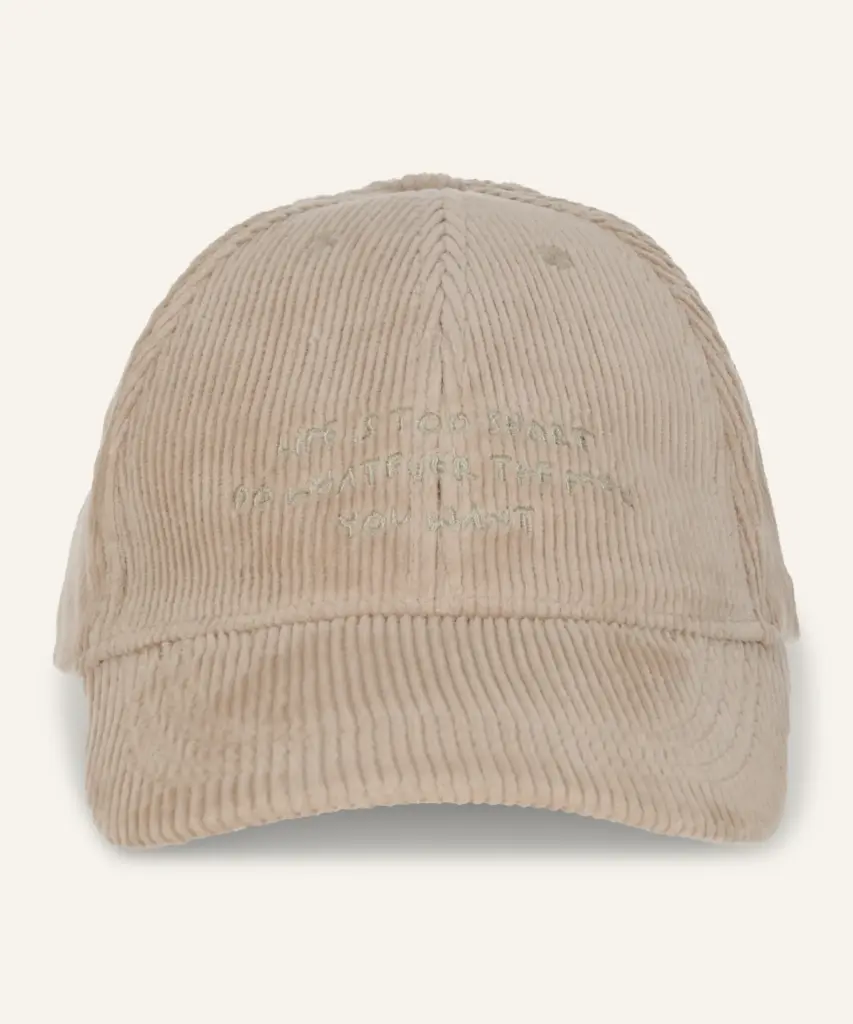 AD402 CORD CAPS-BEIGE