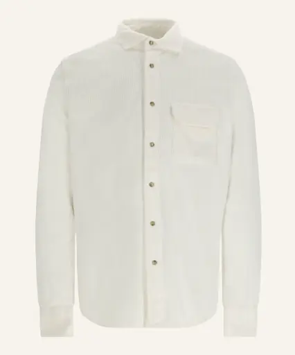AD89 CORD SHIRT-OFF WHITE