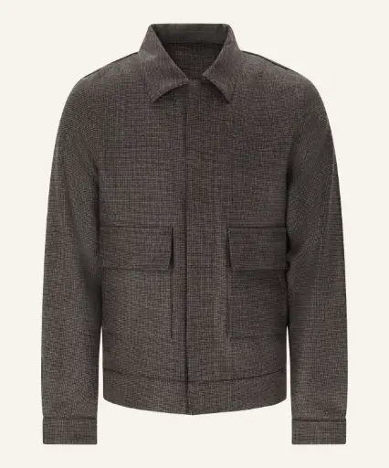 AD178 LP BLOUSON-BROWN