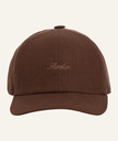 HAT LINEN-CHOCOLAT