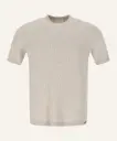 ROUND NECK SS-K4198-280-048 SAND