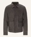 AD178 LP BLOUSON-BROWN
